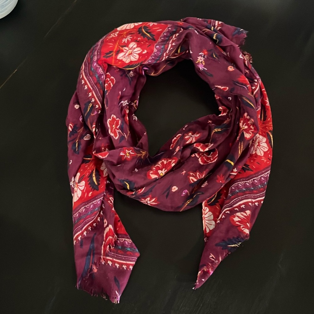 Floral scarf